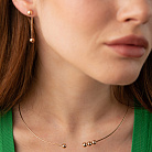 Колье - чокер "Emilia" (красное золото) с шариками кол02601 от ювелирного магазина Оникс - 6