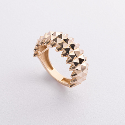 Каблучка "Pauline" у жовтому золоті к08338