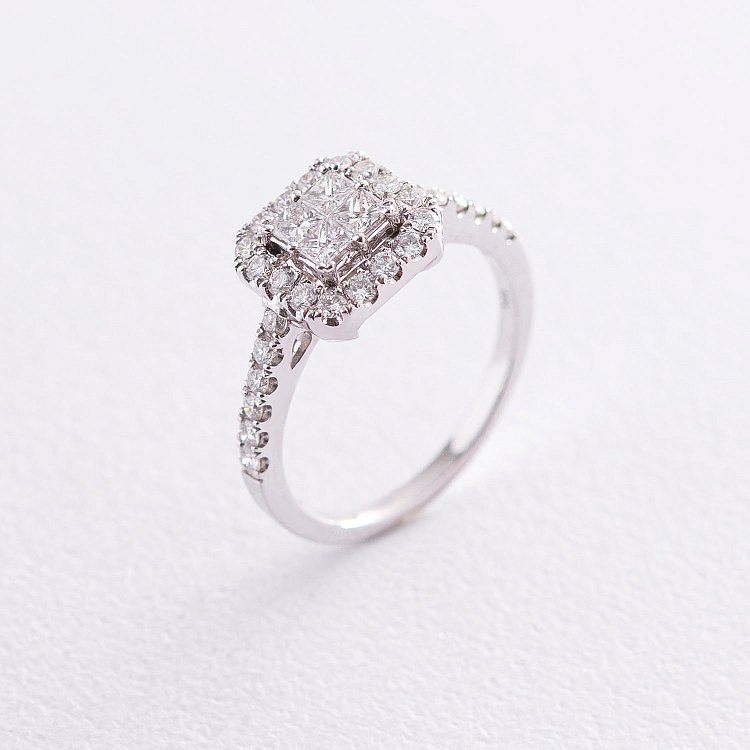 Золотое кольцо с бриллиантами 352кит от ювелирного магазина Оникс