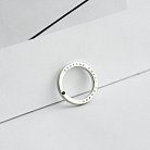 Срібний перстень ручної роботи "Щастя" з оніксом schastie от ювелирного магазина Оникс - 1