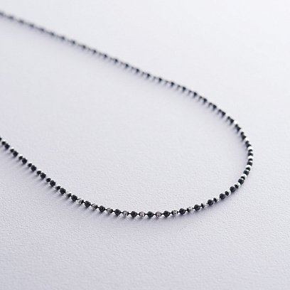 Срібне кольє Кульки 18956 №2