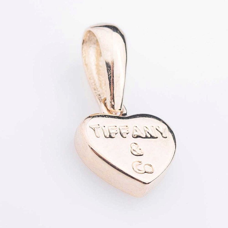 Золота підвіска "Серце" п02450 від ювелірного магазину Онікс - 1