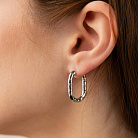 Срібні сережки "Priscilla" 7260род от ювелирного магазина Оникс - 5