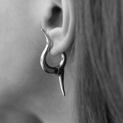 Серебряные серьги "Florence" 123391 №10