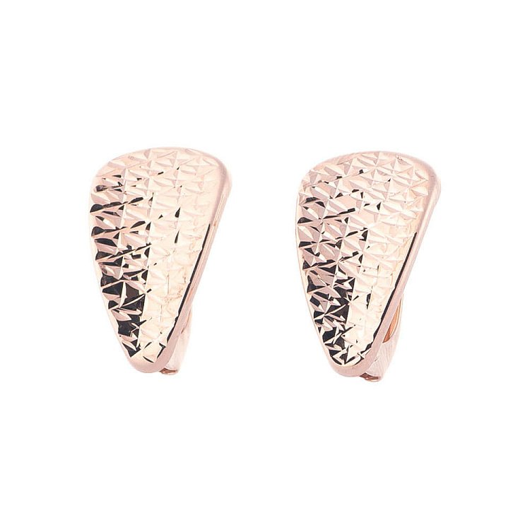 Золотые серьги (английская застежка) с05053 от ювелирного магазина Оникс - 1