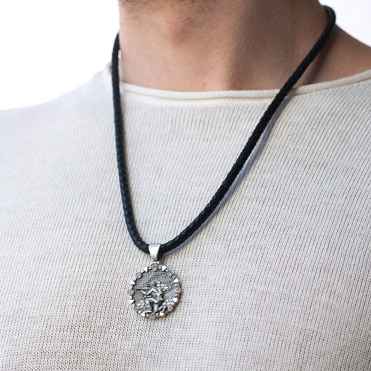 Серебряный кулон "Український військовий. Молитва українського націоналіста" (на укр. языке) 1281 от ювелирного магазина Оникс - 1