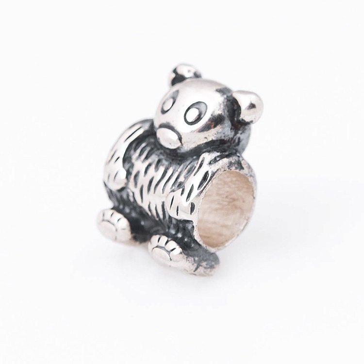 Срібний шарм "Ведмедик" 132128 від ювелірного магазину Онікс - 1