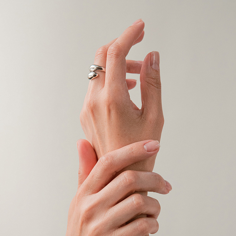 Каблучка "Rosemarie" у білому золоті к08286 від ювелірного магазину Онікс - 4