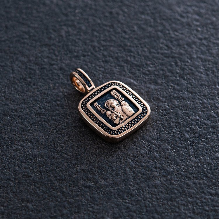 Золота ладанка "Ангел Охоронець - Архангел Михаїл" п03431 від ювелірного магазину Онікс - 2