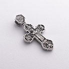 Серебряный крест "Иисус Христос. Покров. Ходатайство. Пантелеймон Целитель" 1936 от ювелирного магазина Оникс - 3