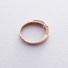 Золотое кольцо с фианитами к06389 от ювелирного магазина Оникс - 2