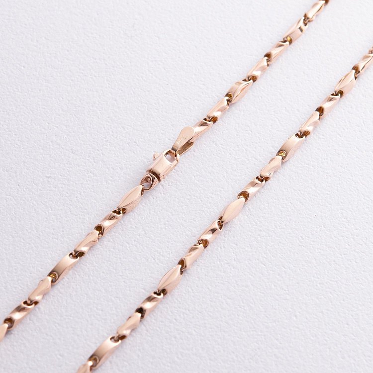 Кольє - ланцюжок у червоному золоті кол02375 від ювелірного магазину Онікс - 2