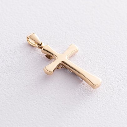 Золотий хрест з розп'яттям п03512 №2