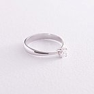 Помолвочное золотое кольцо с бриллиантом 218631121 от ювелирного магазина Оникс - 2