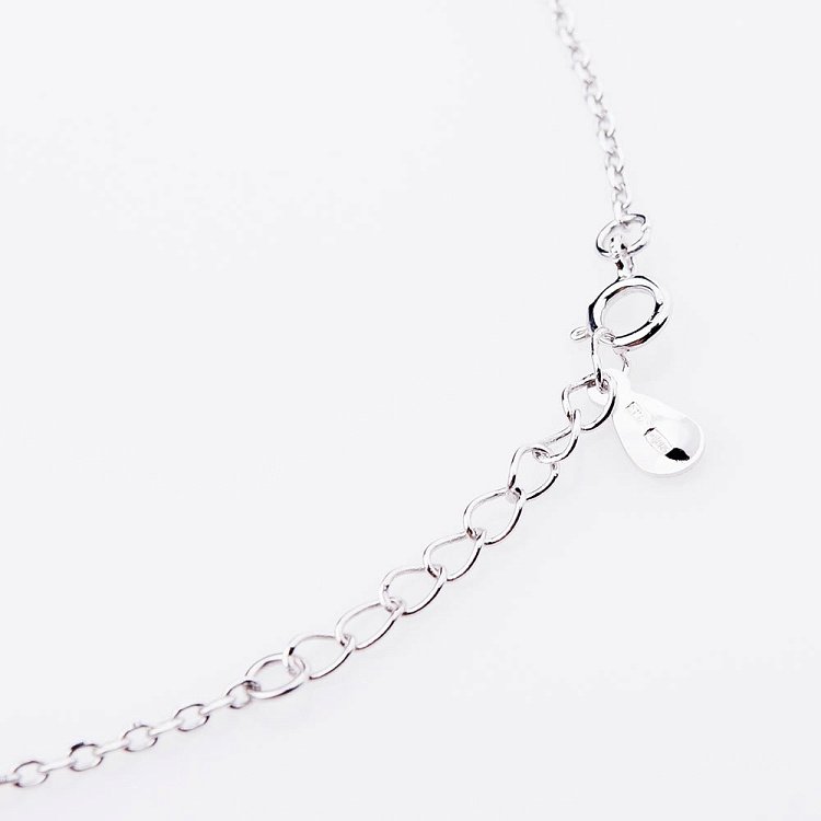 Срібний браслет на ногу з фіанітами 14965 від ювелірного магазину Онікс - 4