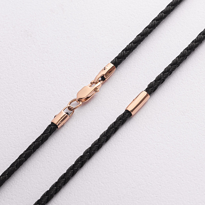 Ювелірний шнурок із золотою застібкою 7603500