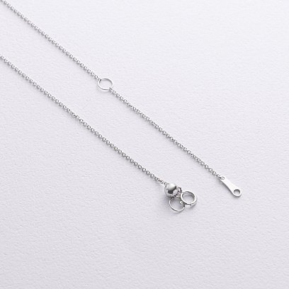 Золотое колье с бриллиантами колб0143ca №6