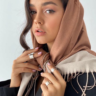 Широка каблучка "Марс" в сріблі 112206 №17