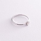 Помолвочное золотое кольцо с бриллиантом 227781121 от ювелирного магазина Оникс - 6