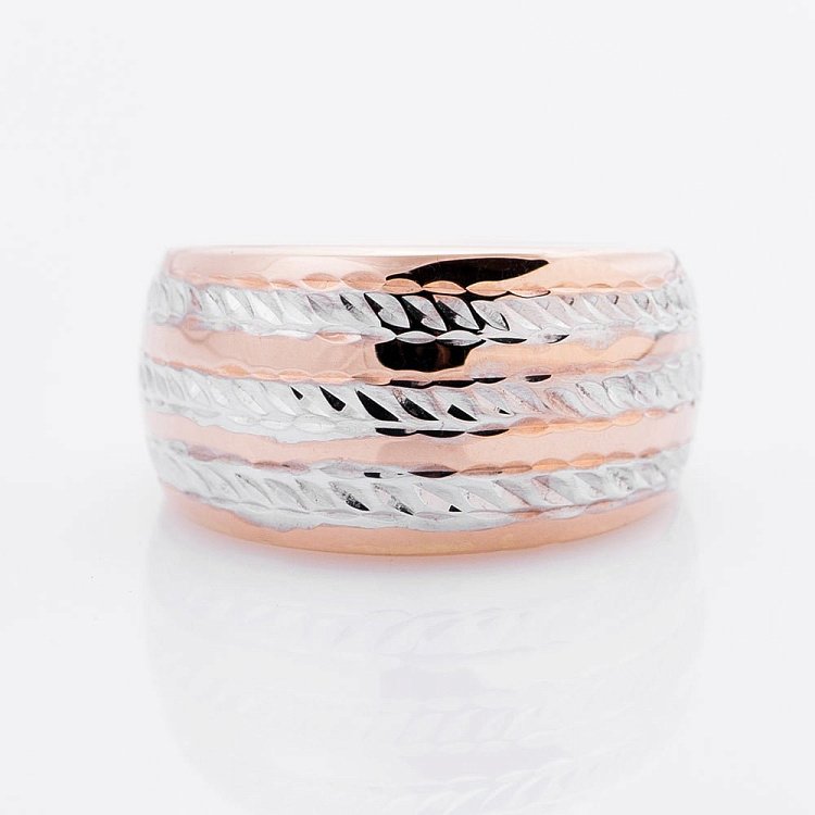 Золотое кольцо к02211 - 2 Золотое кольцо к02211 от ювелирного магазина Оникс - 2