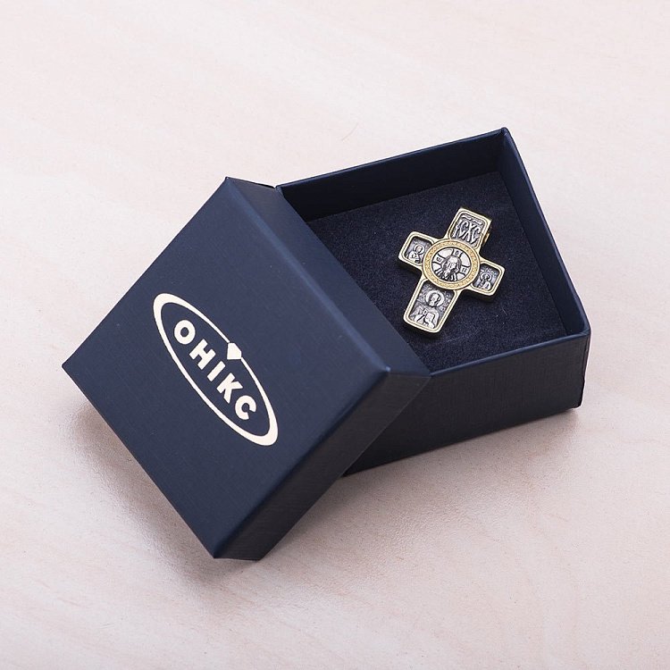 Православный крест (позолота) 131461 от ювелирного магазина Оникс - 13