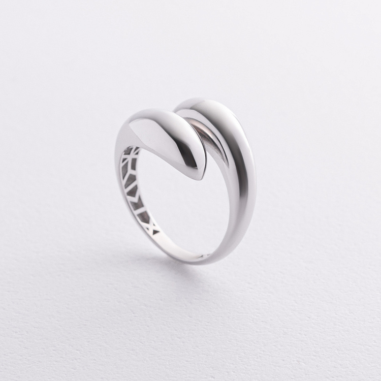 Кольцо "Rosemarie" в белом золоте к08286 от ювелирного магазина Оникс