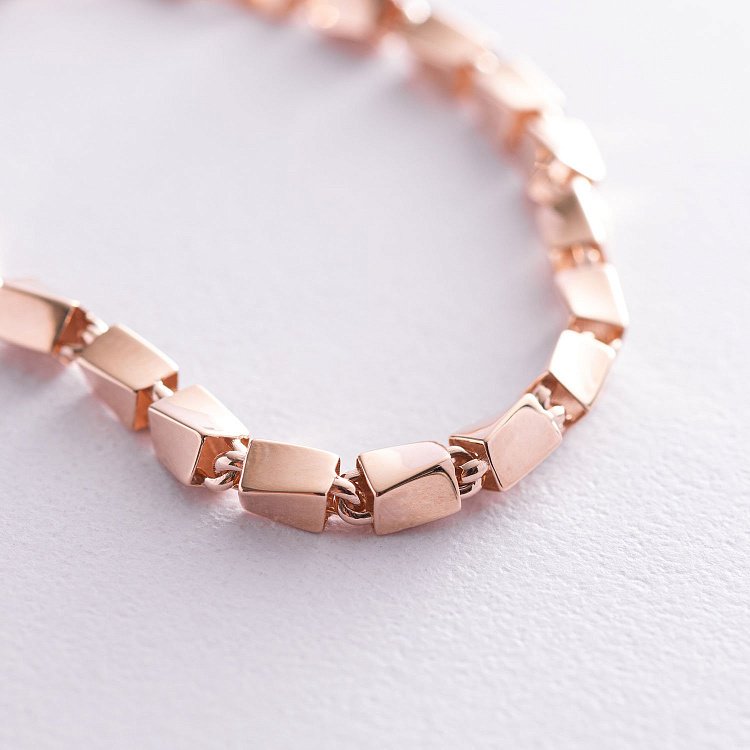 Браслет "Celeste" в червоному золоті б04536 від ювелірного магазину Онікс - 2