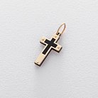 Золотий хрест (полімер) п03289 от ювелирного магазина Оникс