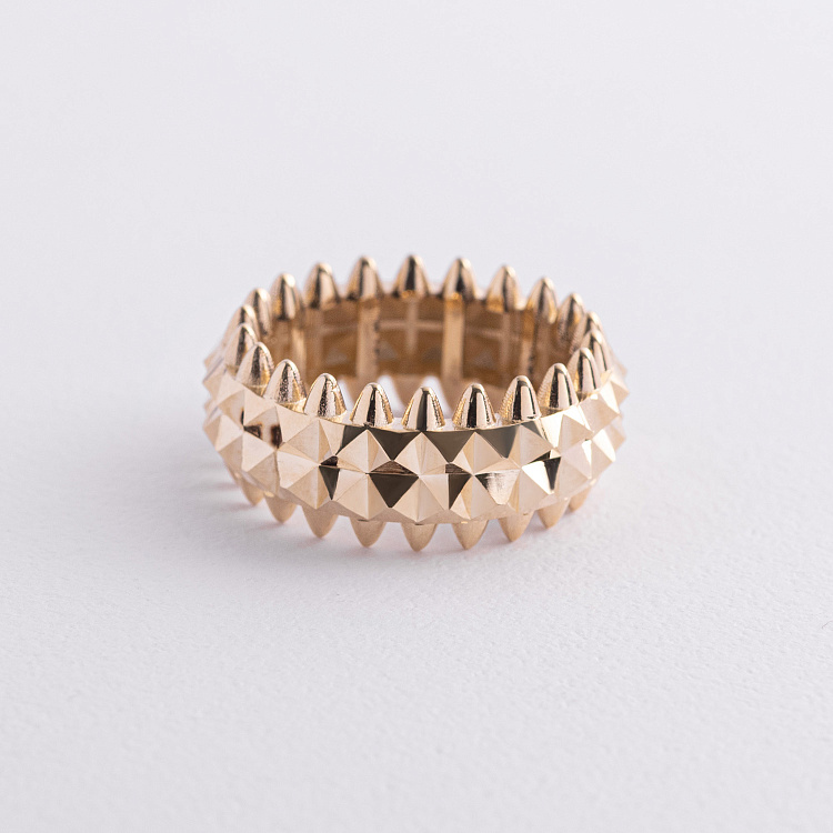 Каблучка "Pauline" у жовтому золоті к08339 від ювелірного магазину Онікс - 2