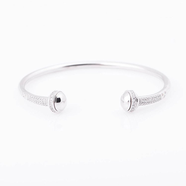 Срібний браслет з фіанітами 141148 від ювелірного магазину Онікс - 2