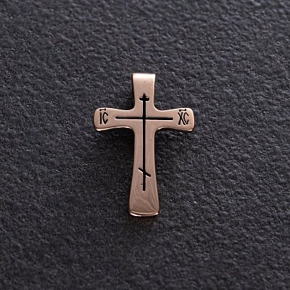 Золотий хрестик (чорніння) п03248