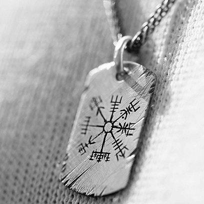 Серебряный жетон "Вегвизир" (маленький) 133349-В №2