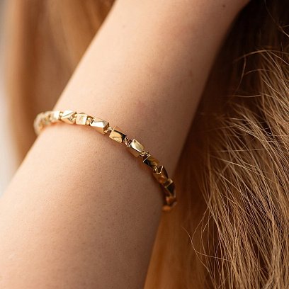 Браслет "Celeste" у жовтому золоті б05471 №5