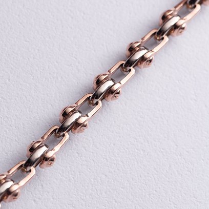 Чоловічий золотий ланцюжок ц00525 №7