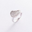 Золотое кольцо с бриллиантами кит0579 от ювелирного магазина Оникс - 2