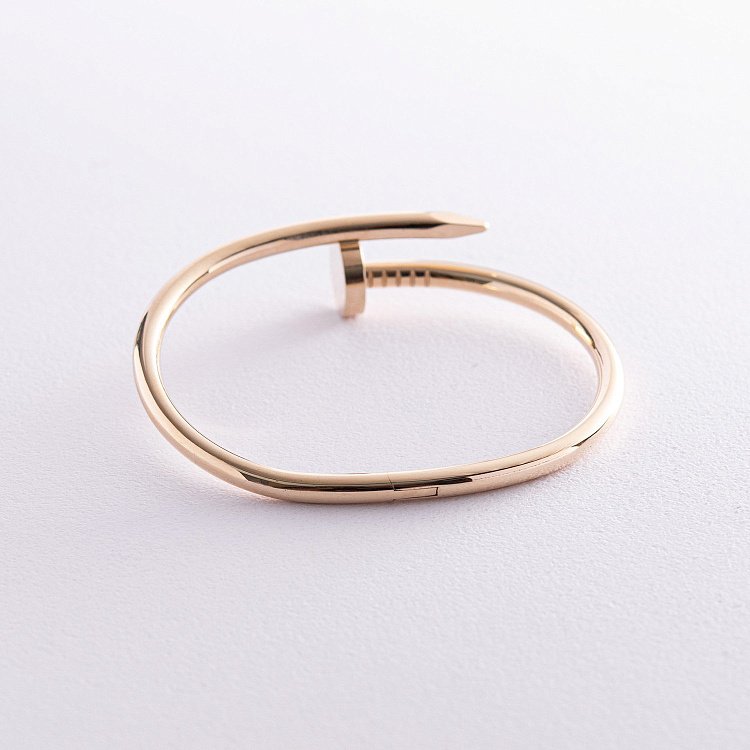 Браслет "Цвях" у жовтому золоті б05145 від ювелірного магазину Онікс - 4