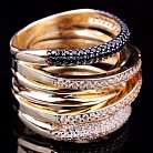 Золотое женское кольцо к03302 от ювелирного магазина Оникс - 1