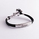 Мужской браслет из серебра "Якорь" Zancan EXB623-NE от ювелирного магазина Оникс - 2