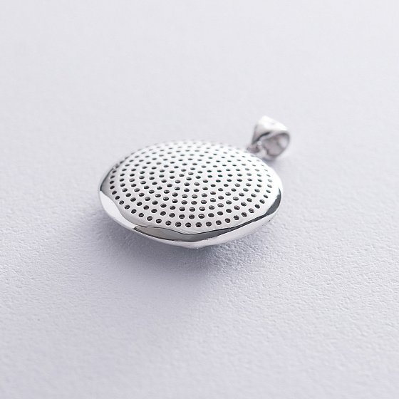 Серебряная подвеска "Древо жизни" с фианитами 132680 №2