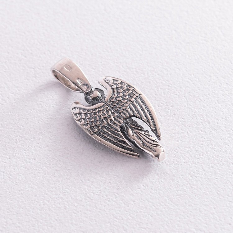 Срібна підвіска "Ангел Охоронець" 13530 від ювелірного магазину Онікс - 2