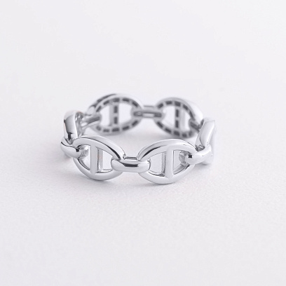 Каблучка "Helen" у білому золоті к08391 №2