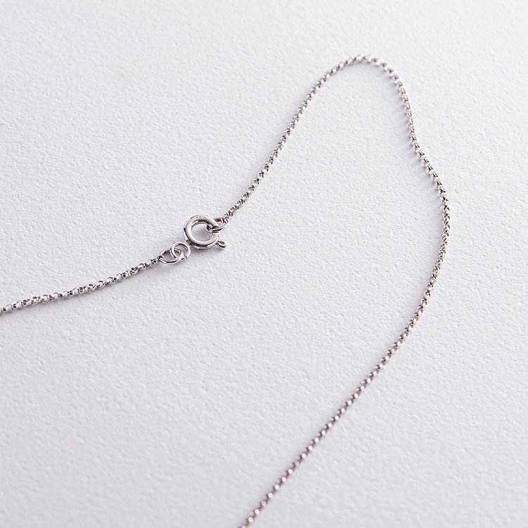 Золоте кольє з одним каменем (діамант) кол402ke від ювелірного магазину Онікс - 5