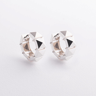 Серьги - кольца 