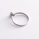Помолвочное золотое кольцо с бриллиантом 22481521 от ювелирного магазина Оникс - 3