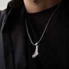 Срібний кулон "Сокира з Щитом Іггдрасіля, Кельтським амулетом Спокою" 7046 от ювелирного магазина Оникс - 4