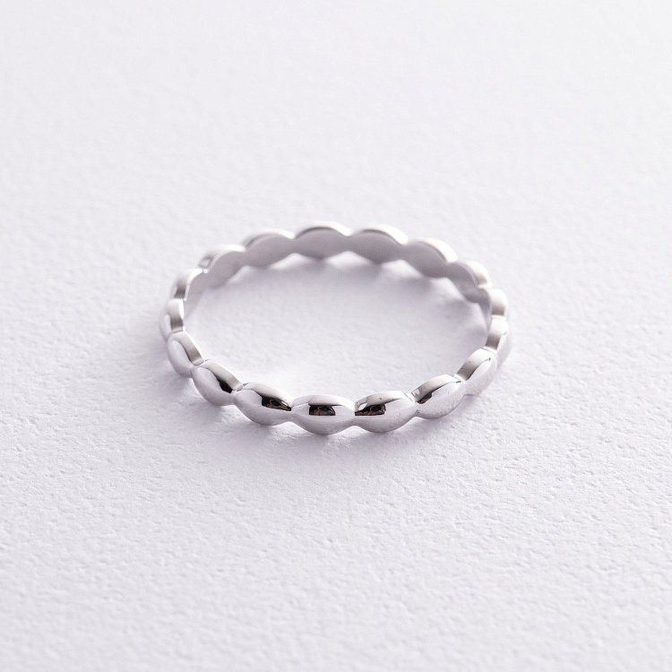 Кольцо "Милли" в белом золоте к07523 от ювелирного магазина Оникс - 2