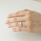 Помолвочное кольцо (фианит) к04889 от ювелирного магазина Оникс - 5