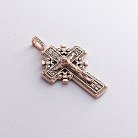 Православный крест "Распятие Господне" п00788 от ювелирного магазина Оникс - 3