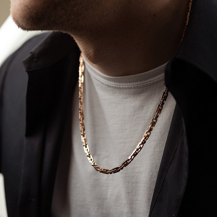 Золотая цепочка BARAKA ц00351 от ювелирного магазина Оникс - 4