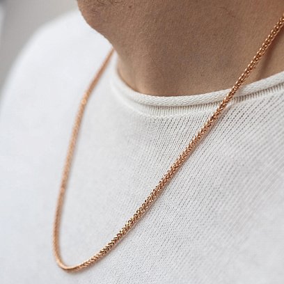 Золотий ланцюжок плетіння Колос (3 мм) ц00030-3 №4